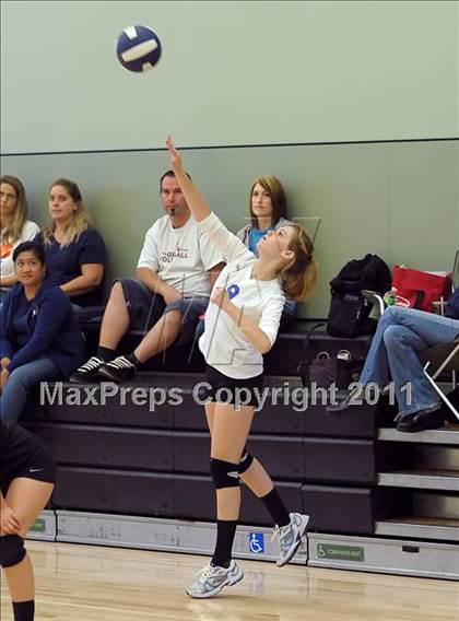 Thumbnail 1 in Cosumnes Oaks vs. Capital Christian (Lady Rams Classic) photogallery.
