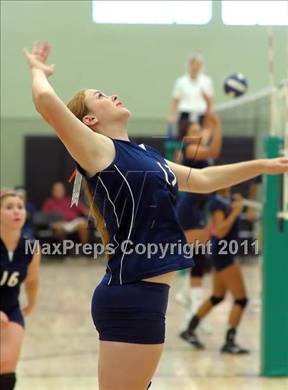 Thumbnail 2 in Cosumnes Oaks vs. Capital Christian (Lady Rams Classic) photogallery.