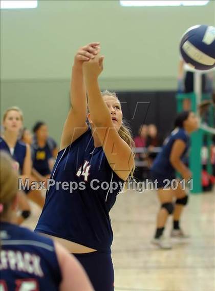 Thumbnail 2 in Cosumnes Oaks vs. Capital Christian (Lady Rams Classic) photogallery.