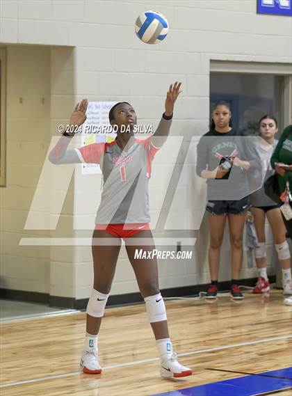 Thumbnail 1 in Fort Bend Travis vs Alief Taylor (Needville Tournament) photogallery.