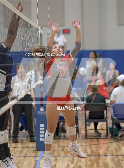 Thumbnail 1 in Fort Bend Travis vs Alief Taylor (Needville Tournament) photogallery.