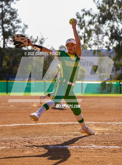 Thumbnail 1 in Holtville vs. Academy of Our Lady of Peace photogallery.