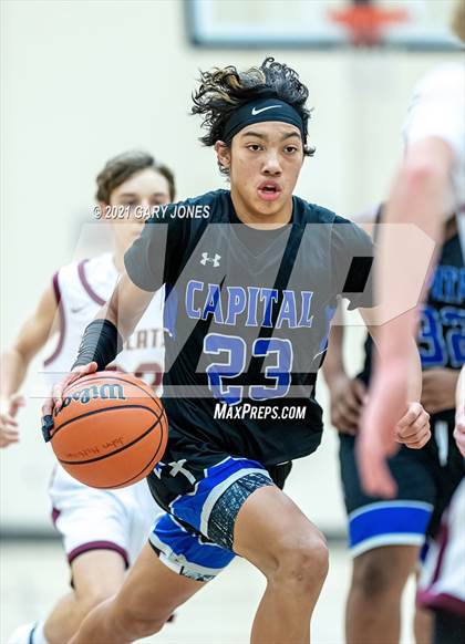 Thumbnail 3 in Capital Christian vs Whitney (Whitney Winter Classic) photogallery.