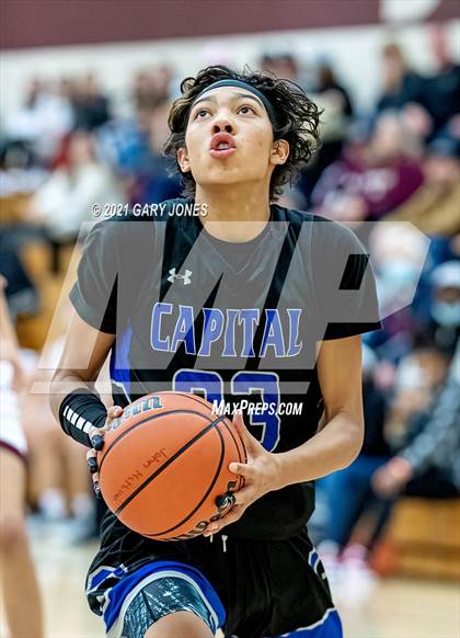 Thumbnail 2 in Capital Christian vs Whitney (Whitney Winter Classic) photogallery.