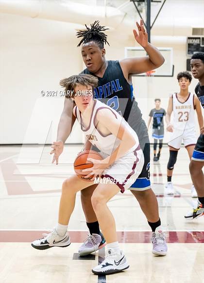 Thumbnail 1 in Capital Christian vs Whitney (Whitney Winter Classic) photogallery.