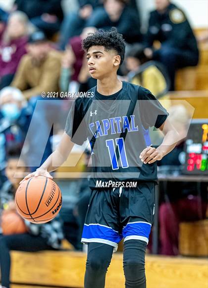 Thumbnail 1 in Capital Christian vs Whitney (Whitney Winter Classic) photogallery.