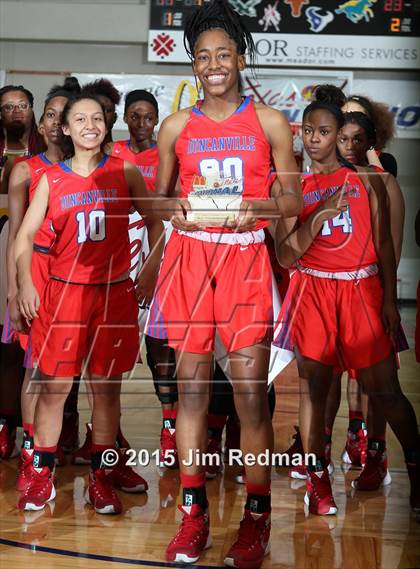Thumbnail 3 in North Shore vs. Duncanville (McDonald's Texas Invitational) photogallery.