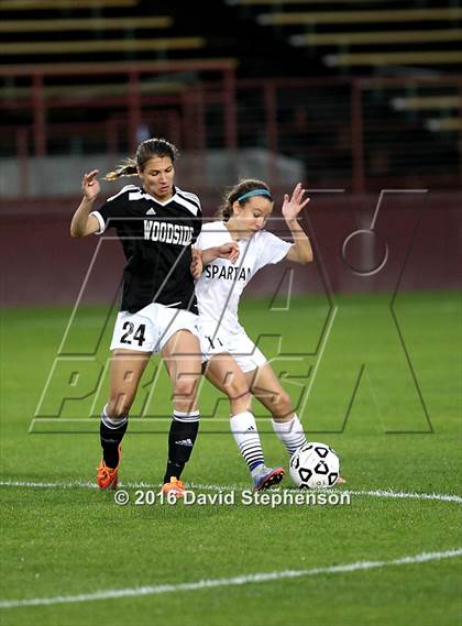 Thumbnail 2 in Woodside vs. Mountain View (CIF CCS Open Division Final) photogallery.