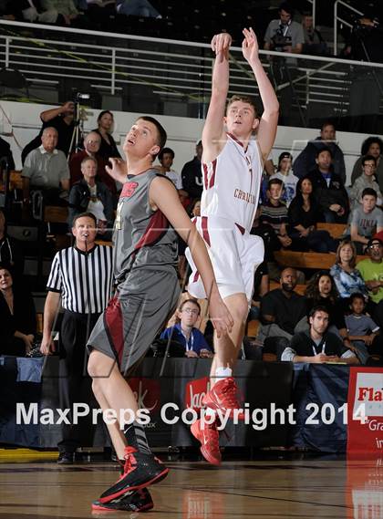 Thumbnail 2 in JSerra Catholic vs. Oaks Christian (CIF SS D4AA Final) photogallery.