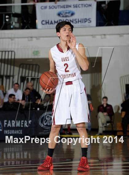 Thumbnail 1 in JSerra Catholic vs. Oaks Christian (CIF SS D4AA Final) photogallery.