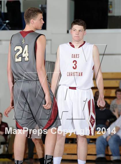 Thumbnail 2 in JSerra Catholic vs. Oaks Christian (CIF SS D4AA Final) photogallery.