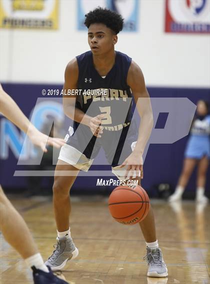 Thumbnail 1 in Perry Meridian vs. Decatur Central (IHSAA 4A 1st Round Playoff) photogallery.