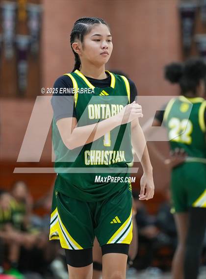 Thumbnail 2 in Millennium @ Ontario Christian (Sabrina Ionescu SI20 Showcase) photogallery.