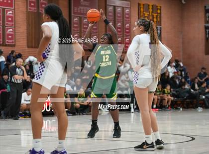 Thumbnail 3 in Millennium @ Ontario Christian (Sabrina Ionescu SI20 Showcase) photogallery.