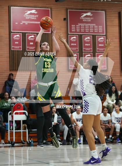 Thumbnail 3 in Millennium @ Ontario Christian (Sabrina Ionescu SI20 Showcase) photogallery.