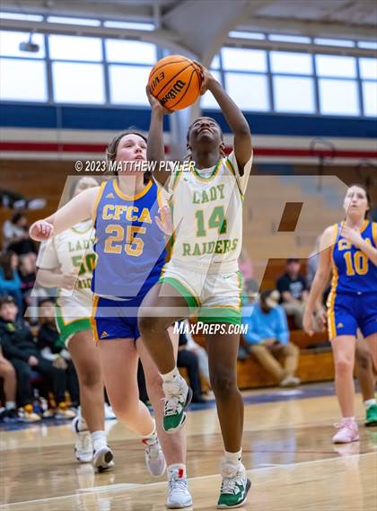 Thumbnail 1 in Richmond vs. Cape Fear Christian Academy photogallery.