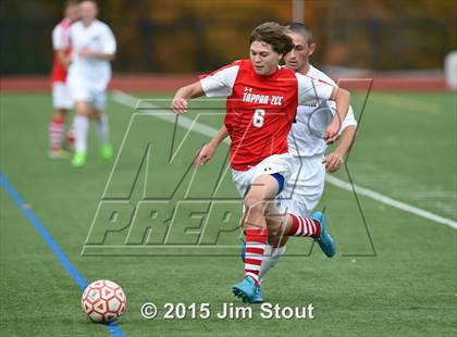 Thumbnail 2 in Tappan Zee @ Byram Hills (Section 1 Class A Semifinal) photogallery.