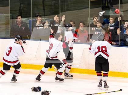 Thumbnail 2 in Cushing Academy vs. Pomfret School (NEPSAC Small Division Final) photogallery.