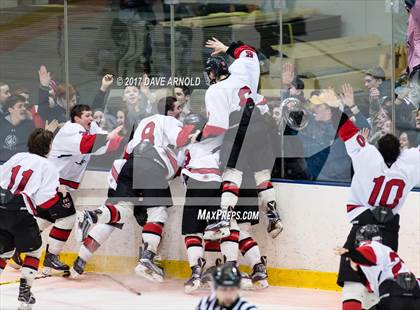 Thumbnail 2 in Cushing Academy vs. Pomfret School (NEPSAC Small Division Final) photogallery.