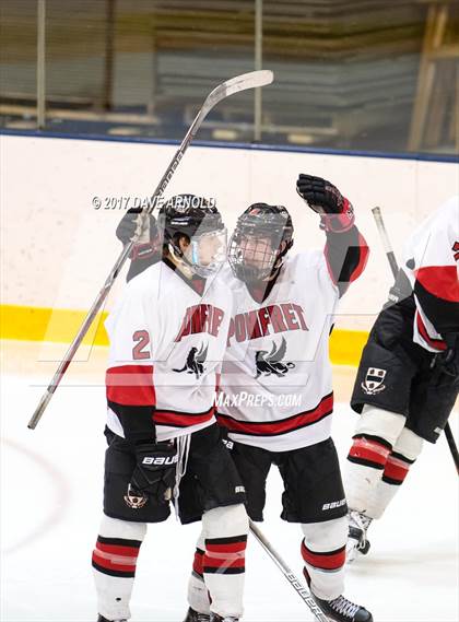 Thumbnail 3 in Cushing Academy vs. Pomfret School (NEPSAC Small Division Final) photogallery.