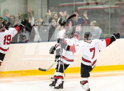 Thumbnail 3 in Cushing Academy vs. Pomfret School (NEPSAC Small Division Final) photogallery.