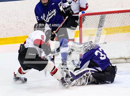 Thumbnail 2 in Cushing Academy vs. Pomfret School (NEPSAC Small Division Final) photogallery.