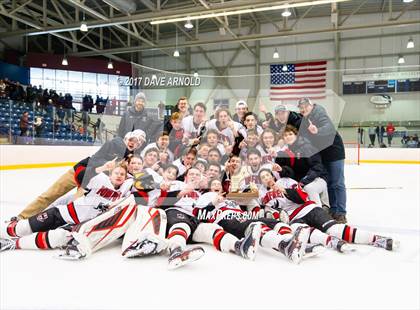 Thumbnail 2 in Cushing Academy vs. Pomfret School (NEPSAC Small Division Final) photogallery.