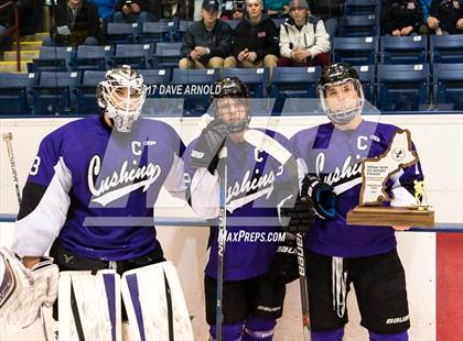 Thumbnail 2 in Cushing Academy vs. Pomfret School (NEPSAC Small Division Final) photogallery.
