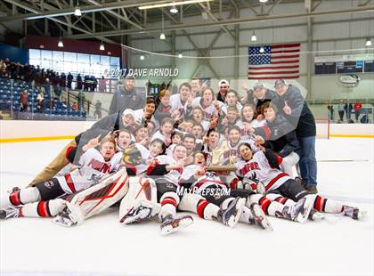 Thumbnail 2 in Cushing Academy vs. Pomfret School (NEPSAC Small Division Final) photogallery.