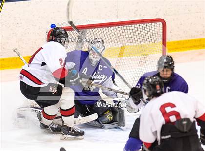 Thumbnail 3 in Cushing Academy vs. Pomfret School (NEPSAC Small Division Final) photogallery.