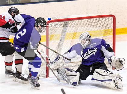 Thumbnail 2 in Cushing Academy vs. Pomfret School (NEPSAC Small Division Final) photogallery.