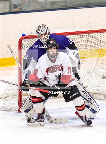 Thumbnail 3 in Cushing Academy vs. Pomfret School (NEPSAC Small Division Final) photogallery.