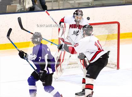 Thumbnail 2 in Cushing Academy vs. Pomfret School (NEPSAC Small Division Final) photogallery.