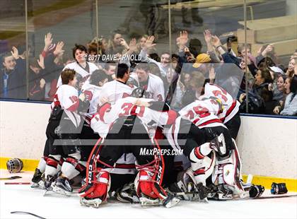 Thumbnail 2 in Cushing Academy vs. Pomfret School (NEPSAC Small Division Final) photogallery.