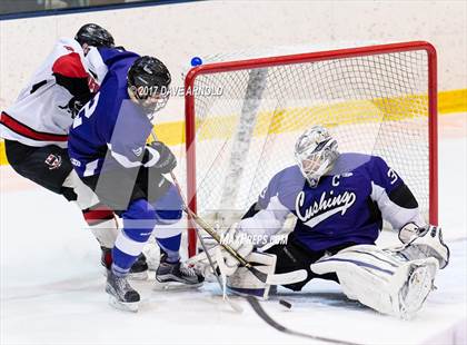 Thumbnail 3 in Cushing Academy vs. Pomfret School (NEPSAC Small Division Final) photogallery.