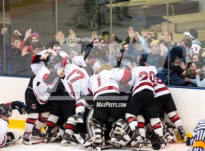 Thumbnail 2 in Cushing Academy vs. Pomfret School (NEPSAC Small Division Final) photogallery.