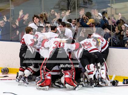 Thumbnail 1 in Cushing Academy vs. Pomfret School (NEPSAC Small Division Final) photogallery.
