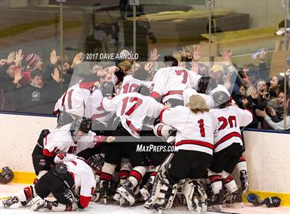 Thumbnail 3 in Cushing Academy vs. Pomfret School (NEPSAC Small Division Final) photogallery.