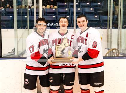 Thumbnail 2 in Cushing Academy vs. Pomfret School (NEPSAC Small Division Final) photogallery.
