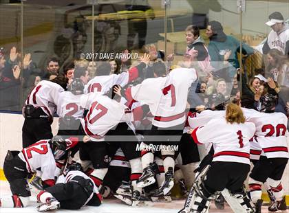 Thumbnail 2 in Cushing Academy vs. Pomfret School (NEPSAC Small Division Final) photogallery.