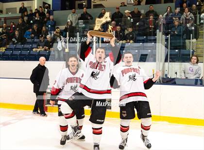 Thumbnail 2 in Cushing Academy vs. Pomfret School (NEPSAC Small Division Final) photogallery.
