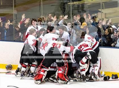 Thumbnail 3 in Cushing Academy vs. Pomfret School (NEPSAC Small Division Final) photogallery.