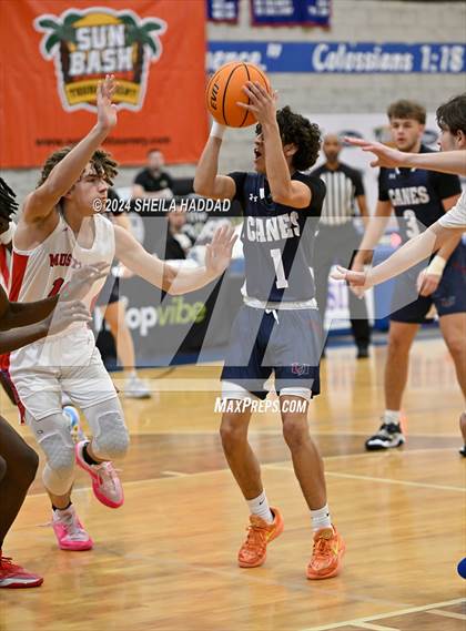 Thumbnail 2 in Palm Harbor University vs Northside Christian  (Sun Bash Tampa) photogallery.