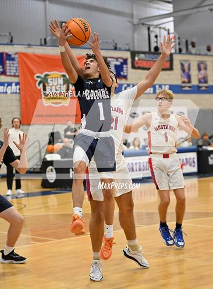 Thumbnail 1 in Palm Harbor University vs Northside Christian  (Sun Bash Tampa) photogallery.