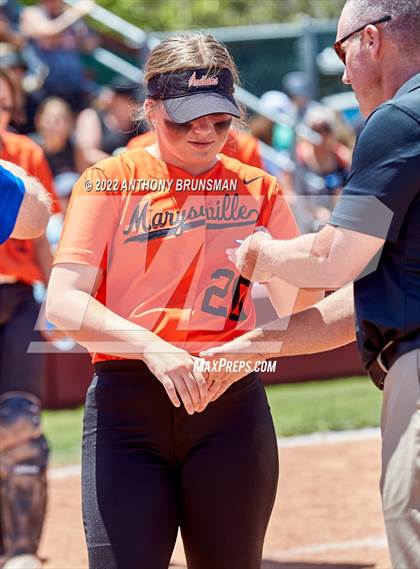 Thumbnail 2 in Marysville vs. Dixon (CIF SJS D4 Final) photogallery.