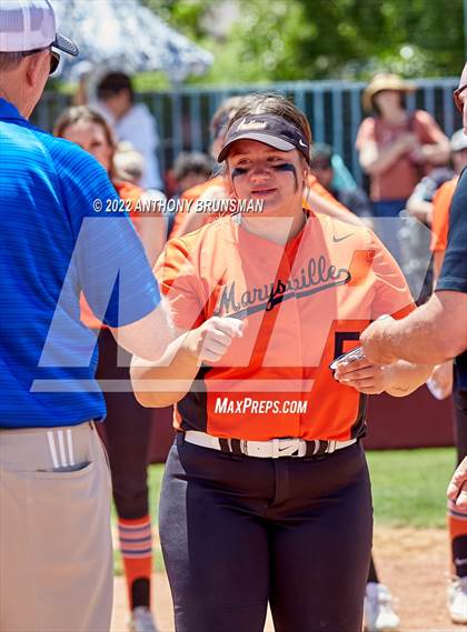 Thumbnail 3 in Marysville vs. Dixon (CIF SJS D4 Final) photogallery.