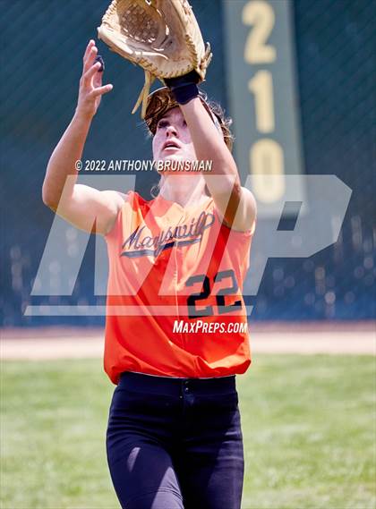 Thumbnail 2 in Marysville vs. Dixon (CIF SJS D4 Final) photogallery.