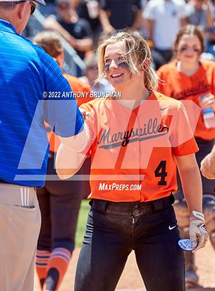 Thumbnail 3 in Marysville vs. Dixon (CIF SJS D4 Final) photogallery.