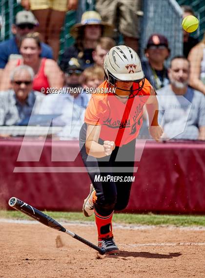 Thumbnail 2 in Marysville vs. Dixon (CIF SJS D4 Final) photogallery.