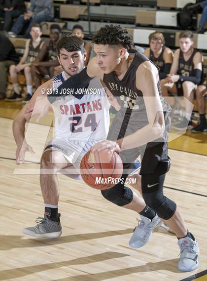 Thumbnail 2 in Apple Valley vs. Brookfield East photogallery.